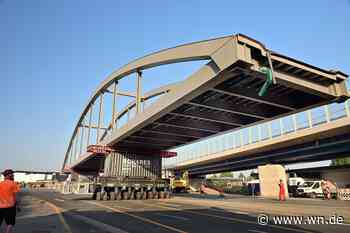 Behelfsbrücke ausgebaut: Sperrung für Restarbeiten eingerichtet