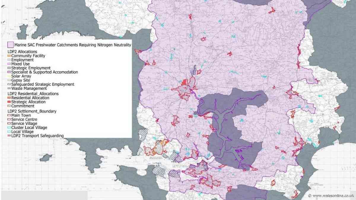 Plans for more than 2,300 Pembrokeshire homes in limbo due to red tape