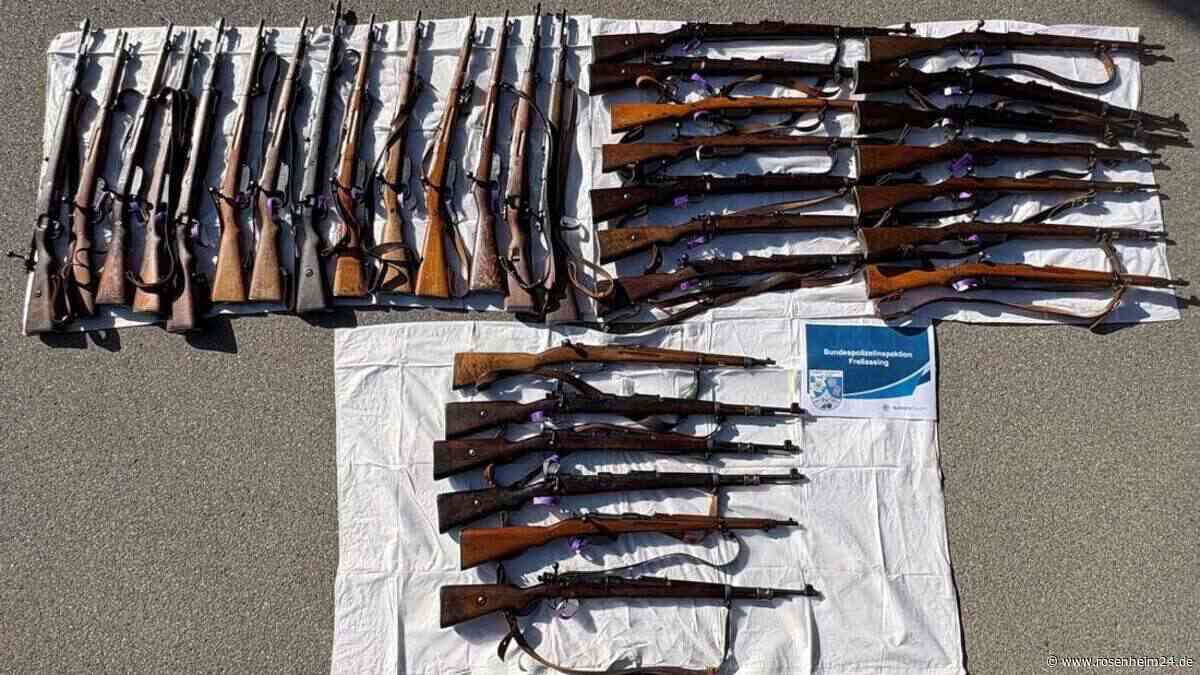 Reisebus voller Waffen an Reichenhaller B21 gestoppt: Schützenverein kündigt Aufklärung an