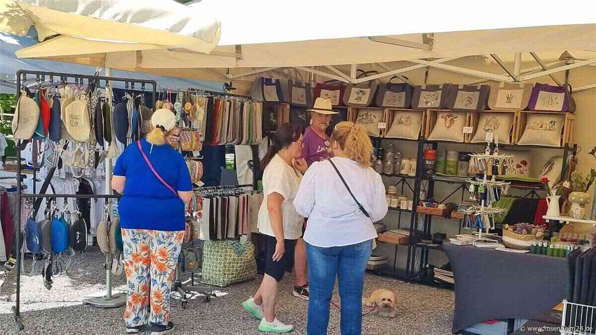 Trachten & Handwerker-Markt: Viele Besucher in Maxlrain – trotz der Sommerhitze