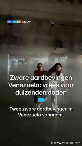 Zware aardbevingen Venezuela | RTL Nieuws