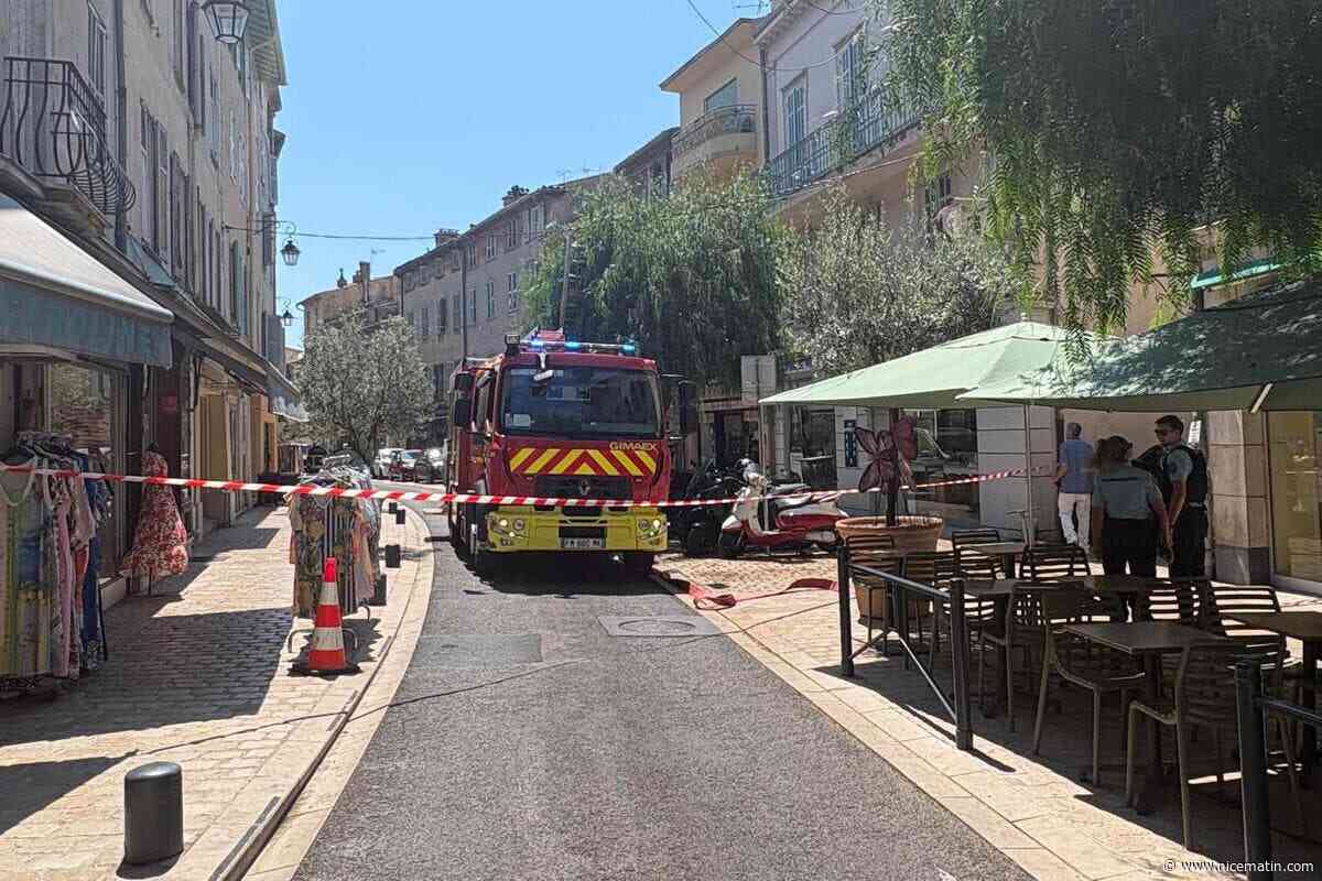 Quartier bouclé, riverains évacués : une fuite de gaz paralyse le centre-ville de Vence ce samedi matin