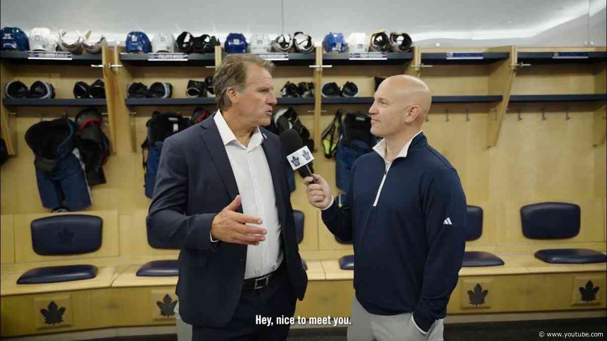 New Toronto Maple Leafs Head Coach Jim Hiller