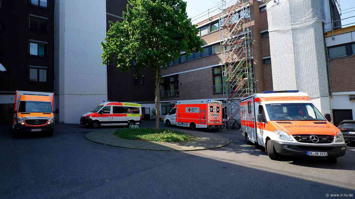 Großeinsätze in NRW: Seniorenheim-Bewohner kollabieren wegen Hitze