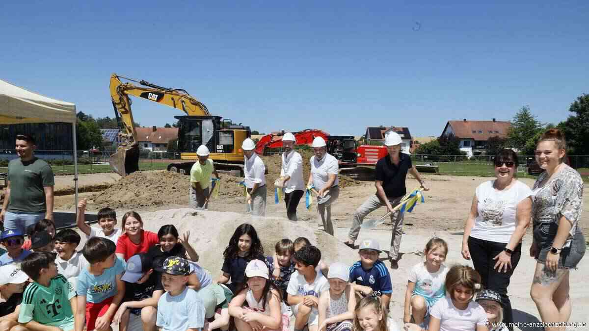 Spatenstich in Zolling: Bauarbeiten für neuen Kinderhort haben begonnen