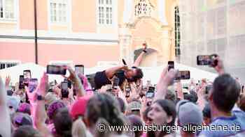 Wincent Weiss beim Auftakt seiner "Sommertour 2026" im Wiblinger Klosterhof