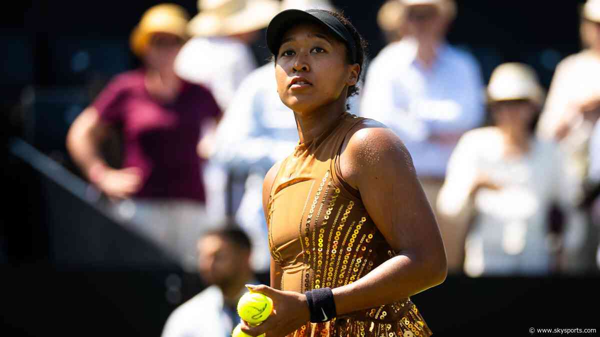 Osaka retires from Bad Homburg final with foot issue prompting Wimbledon concern