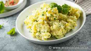 Add one ingredient to mayo for the best creamy potato salad that's creamy and flavourful