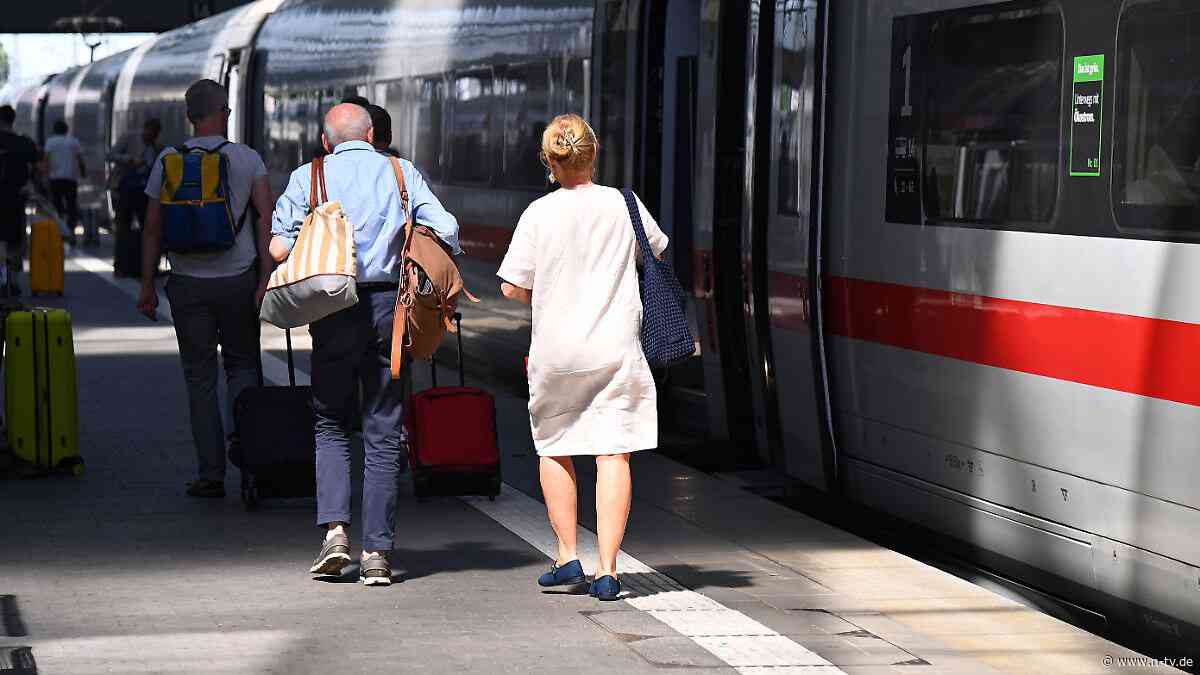 Bahn warnt wegen Hitze: Wer nicht muss, soll nicht in den Zug steigen