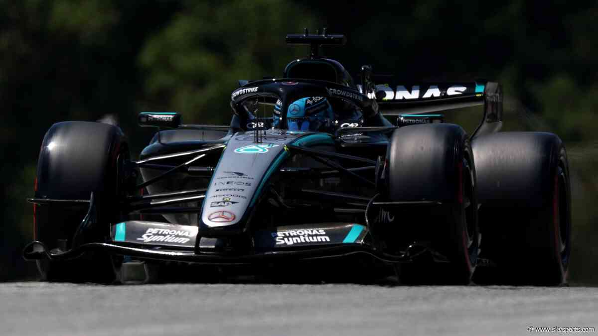 Russell finds late pace to top Antonelli, Hamilton in final Austria practice