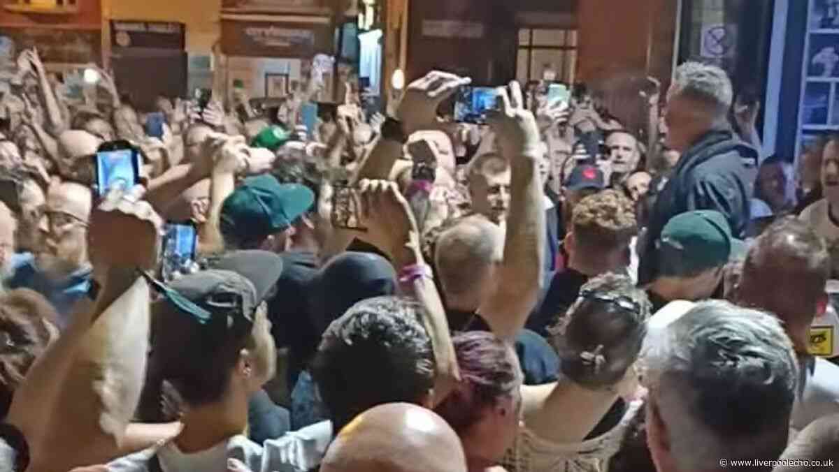 Band finish gig on street outside O2 Academy after turning up late due to 'cancelled flights'