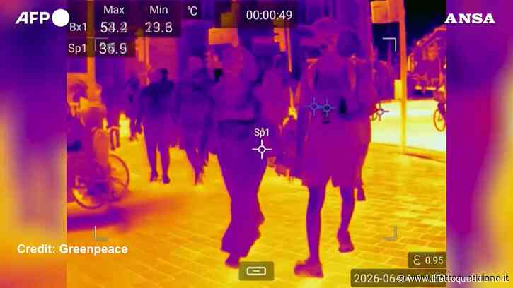 Clima, Londra diventa rovente: le impressionanti immagini delle termocamere diffuse da Greenpeace
