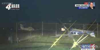 Friday night storms toppled airplane at Stillwater Airport