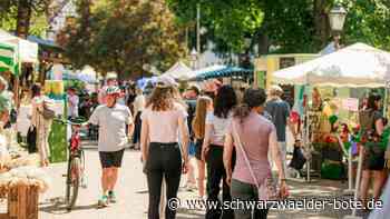 Wegen der Hitze: Naturpark-Markt in Bad Herrenalb fällt aus