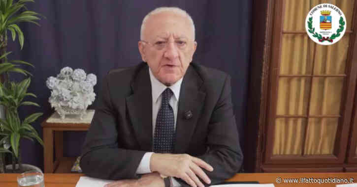 De Luca: “Trump? Il più grande sfaccendato del mondo, Rutte un distillato di imbecillità. Il mondo è nelle mani di questi cialtroni”