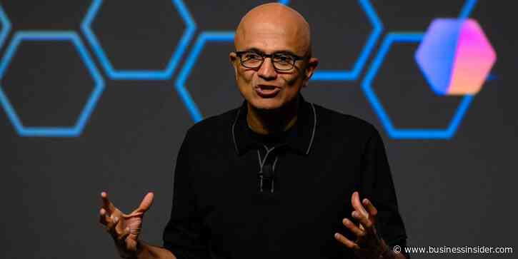 Microsoft's Satya Nadella says every company should build its own AI model