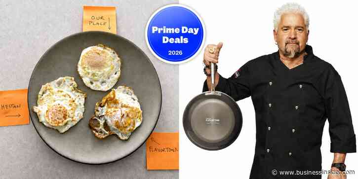 Prime Day deal: Save 30% on our favorite Guy Fieri Flavortown titanium pan
