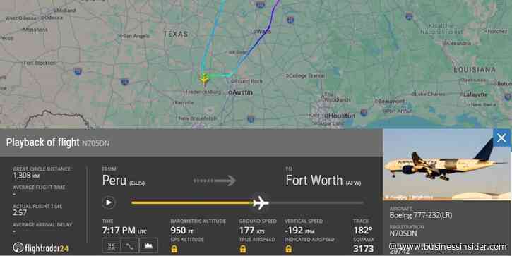 Pilots react to a Boeing 777 freighter that came within feet of the ground in a 'reckless' stunt over Texas