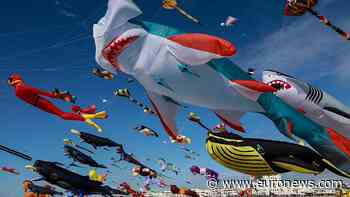 World's largest kite festival fills Danish skies with 25,000 kites
