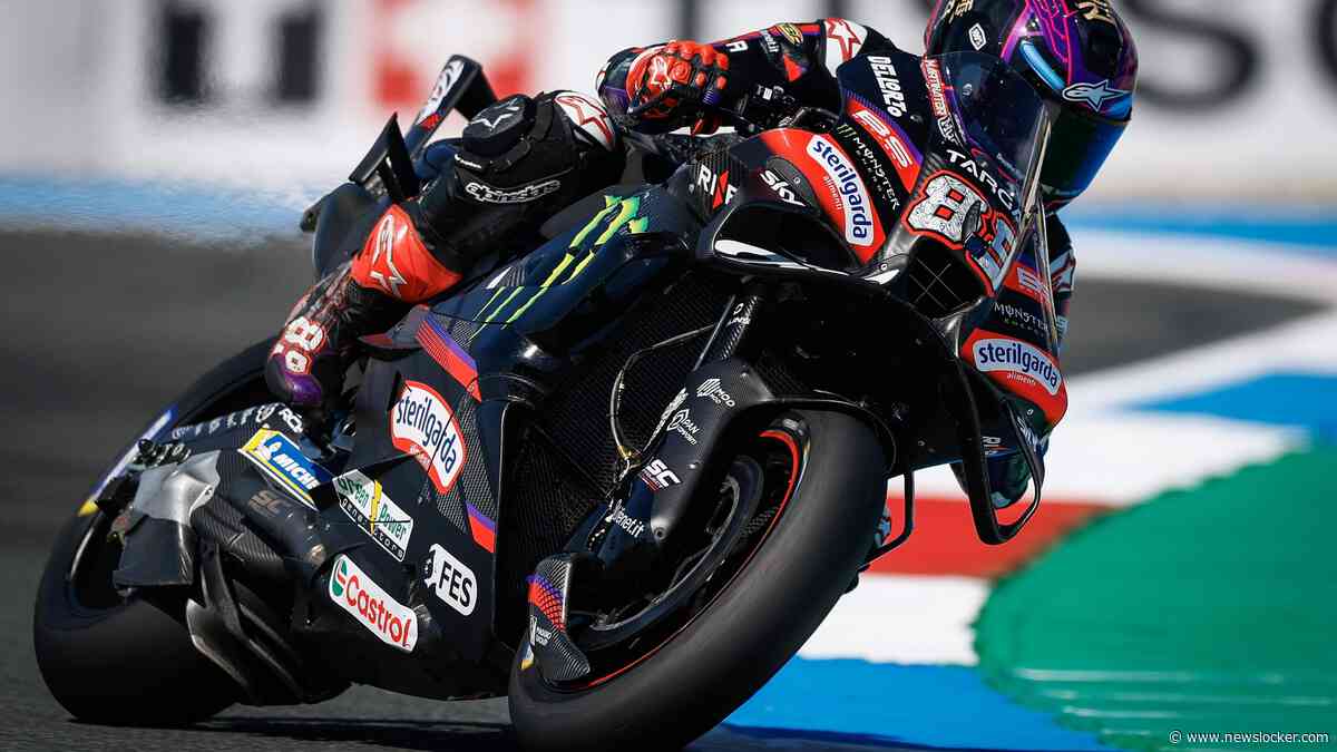 TT Assen: MotoGP-pole voor Jorge Martín; Van den Goorbergh en Veijer starten als 14e en 15e in Moto2