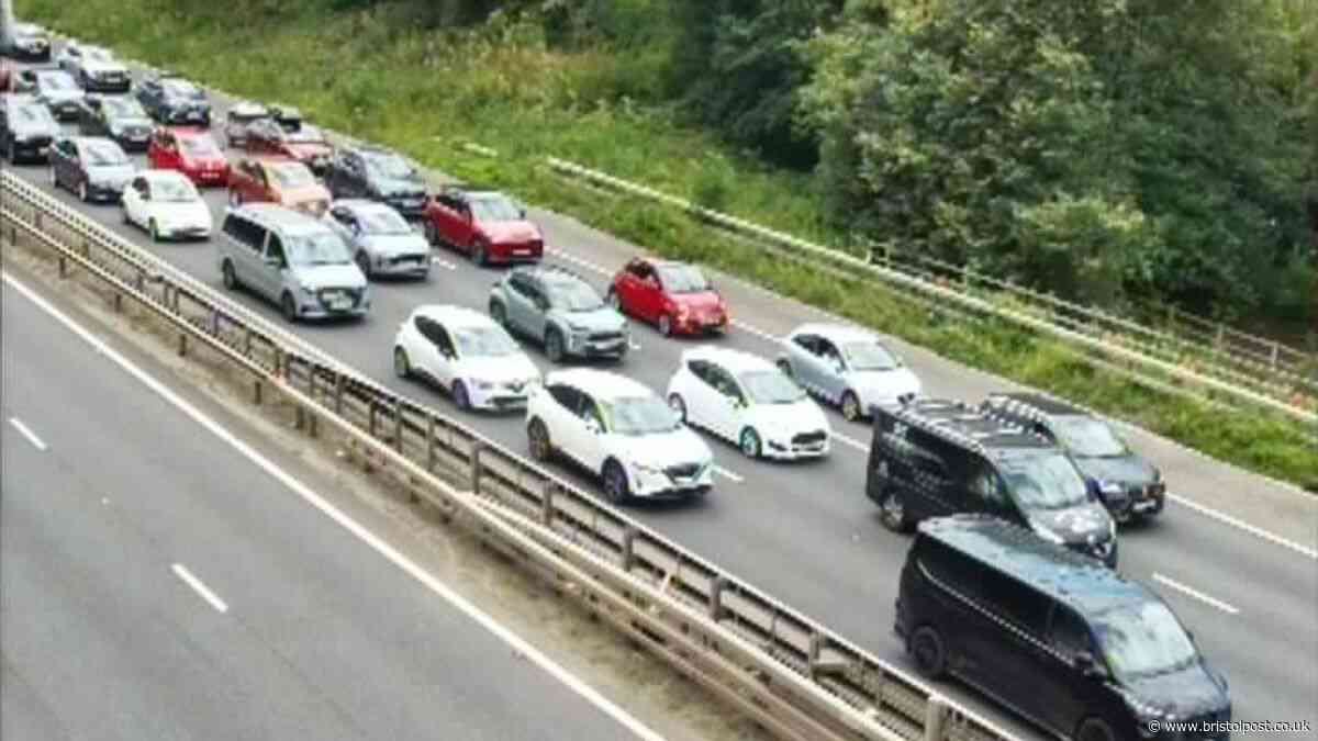 M5 standstill clears near Bristol after multi-vehicle crash