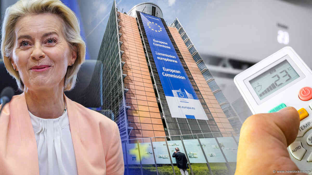 Hoofdkwartier Europese Commissie schakelde op hoogtepunt hittegolf airco uit, behalve op verdiepingen waar EU-bobo’s werkten