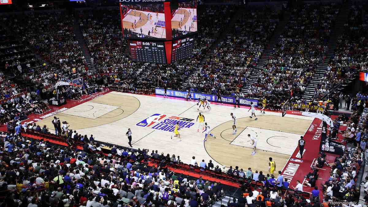 Raptors Summer League schedule released