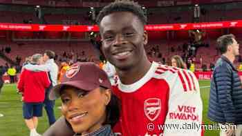It's coming superhome: England star Bukayo Saka and his WAG win right to bulldoze their bungalow - and build a brand new £4million mansion instead