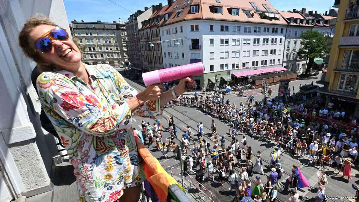 Für Vielfalt und Gleichberechtigung: So bunt feiert München den CSD – bei brütender Hitze