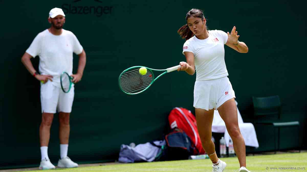 Emma Raducanu walks out of Wimbledon practice match and cancels press conference