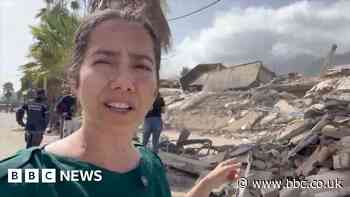 Watch: BBC reports from La Guaira, one of Venezuela's worst-hit areas
