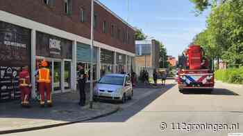 Melding van een dakbrand Paradijsvogelstraat