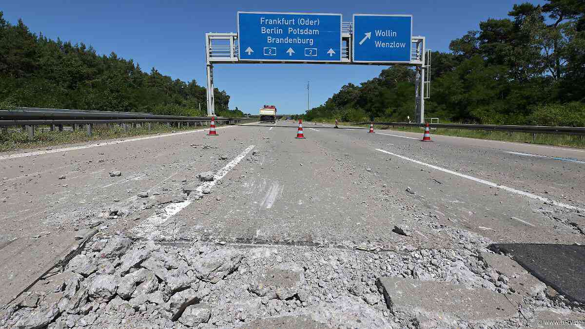 Tempolimits und Sperrungen: ADAC meldet mehrere neue Blow-ups auf Autobahnen
