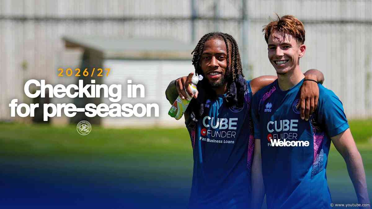Checking in for pre-season!