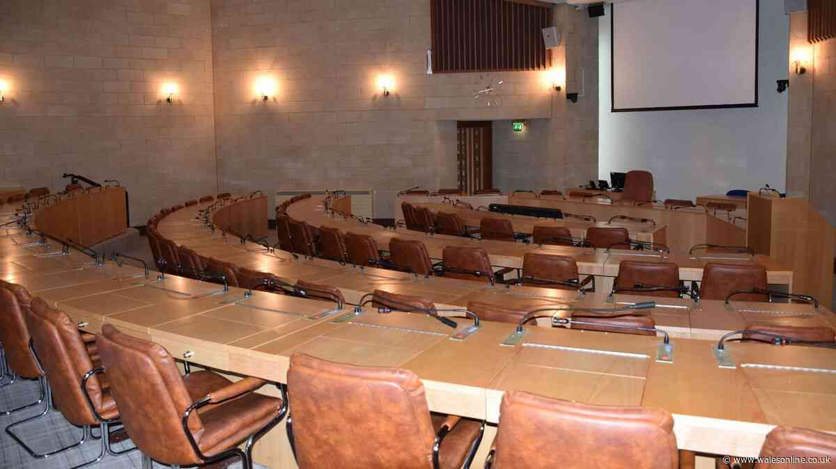 Upgrades planned for Bridgend's council chamber