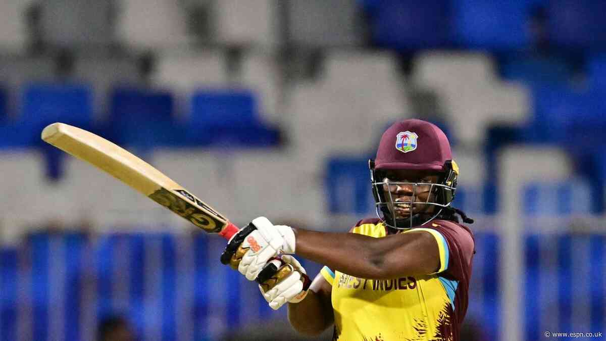 Ireland bowl as West Indies eye semi-final spot