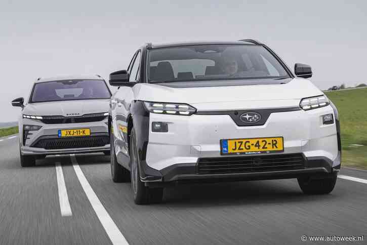 De Skoda Enyaq rijdt goed, maar de Subaru Solterra nog beter