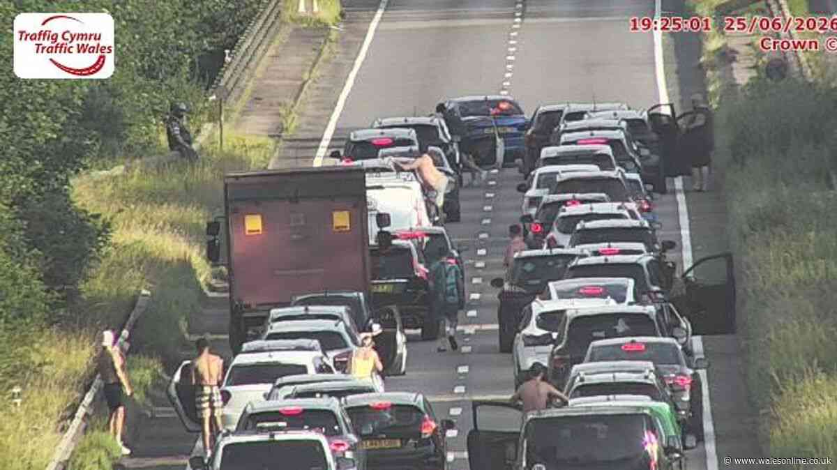 Person injured in crash which closed major route for hours