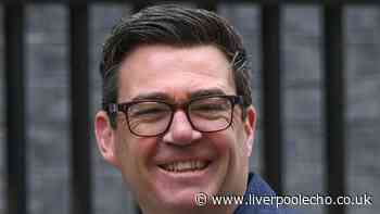 Andy Burnham presented with special Everton gift that left likely next Prime Minister thrilled
