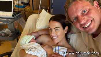 Thomas Skinner announces his wife Sinead has given birth to their fourth child as he shares first snaps of newborn