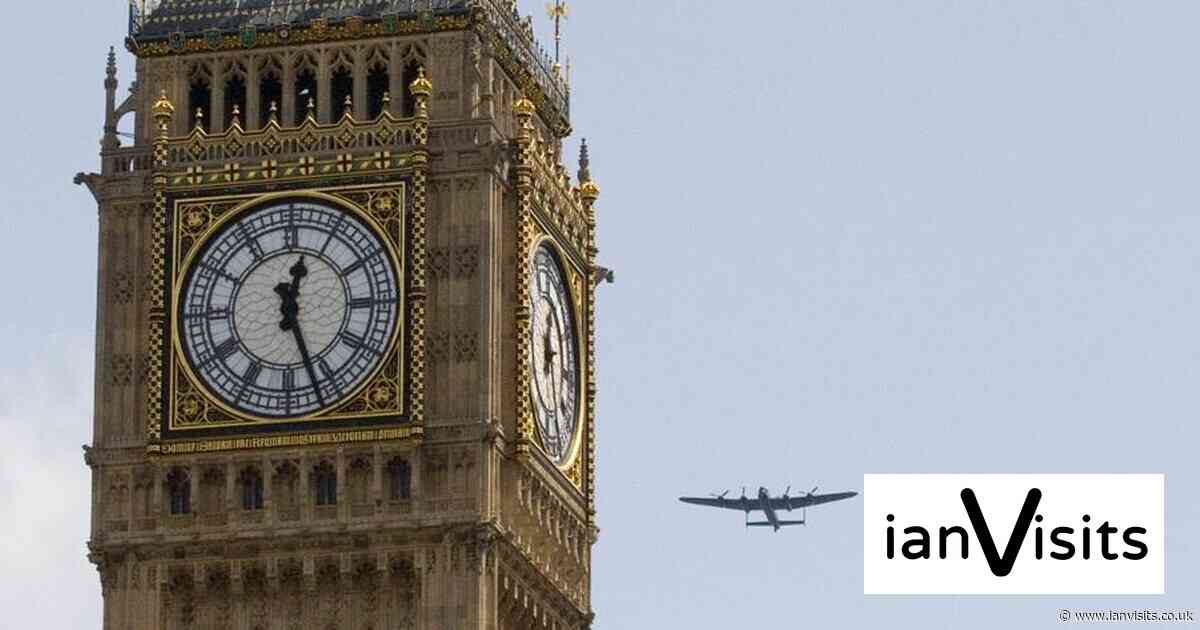 Battle of Britain flypast over central London on Sunday
