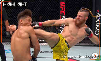 UFC Baku highlight video: Daniil Donchenko head kicks Theodor Berggren