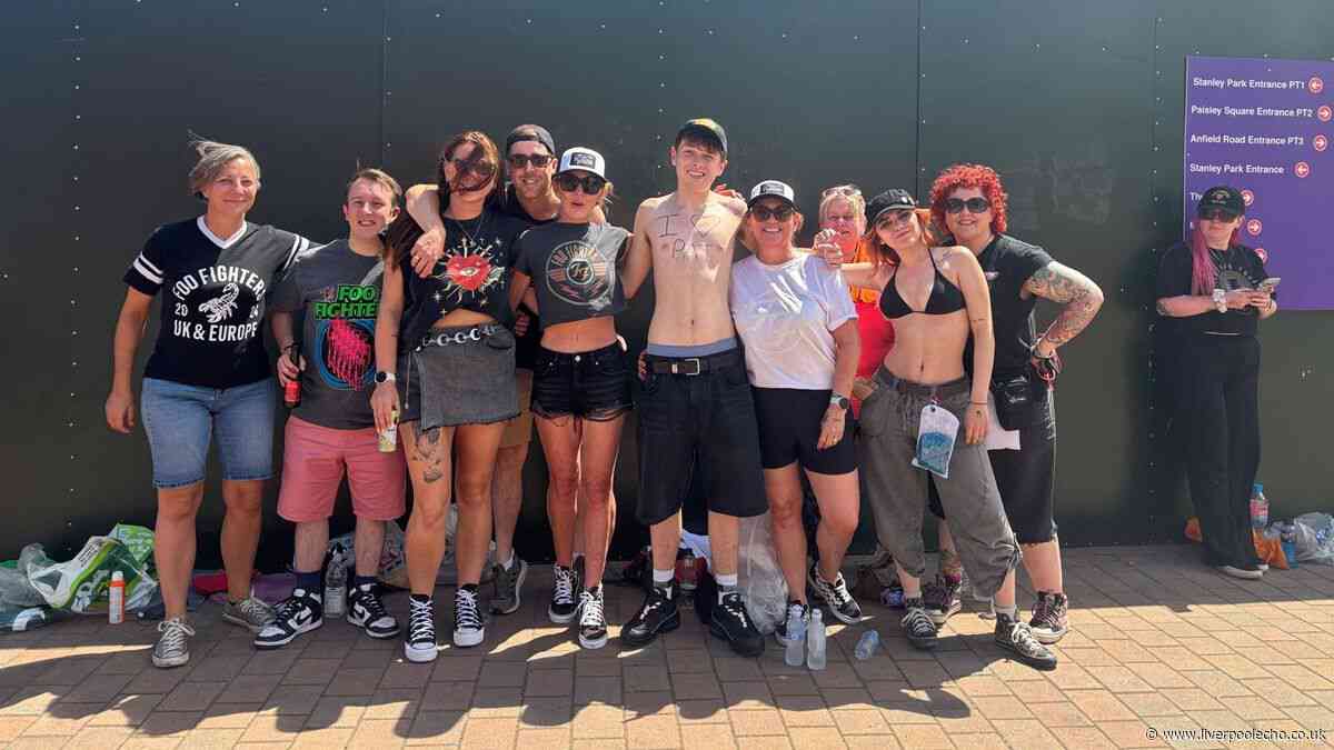 Foo Fighters live at Liverpool Anfield - stage times, fan pictures,  setlist and travel