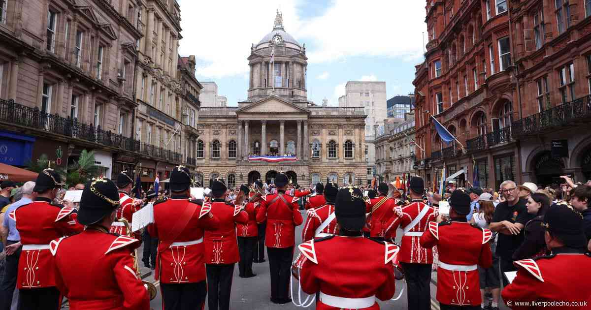 Brilliant photos as crowds take over Liverpool city centre for Armed Forces Day
