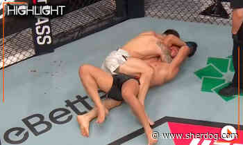 UFC Baku highlight video: Kaan Ofli arm triangles Javier Reyes