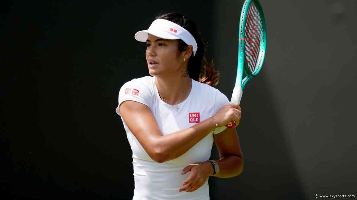 Raducanu ends Wimbledon practice session early to add to injury fears
