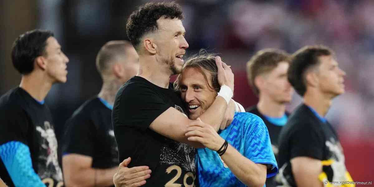 'Hongerige' Perisic prijst Modric: 'Zolang ik het volhoud met de jonge spelers...'