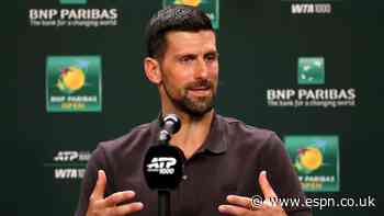 Djokovic calls Serena's return 'truly inspirational'