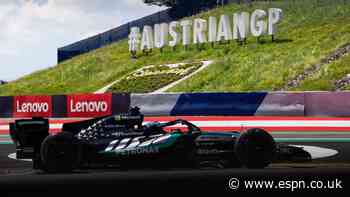Russell puts Mercedes on pole for Austrian GP