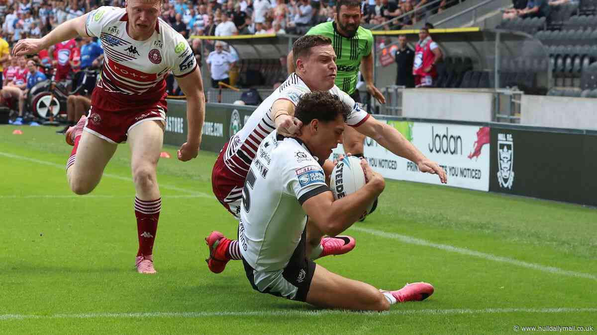 Hull FC vs Wigan Warriors LIVE second half action from MKM Stadium